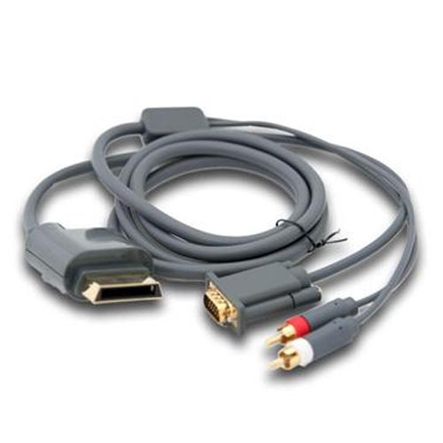 Vga Hd Av Cable/Lead & Optical Output For Xbox 360 Networking Cables