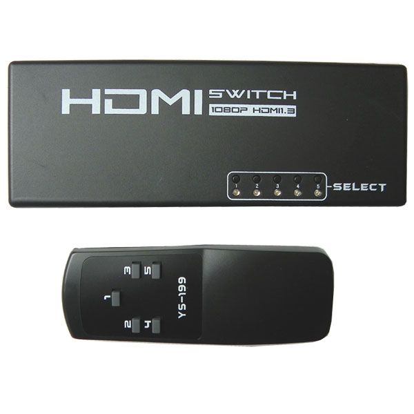 Hdmi Switch With Remote Control