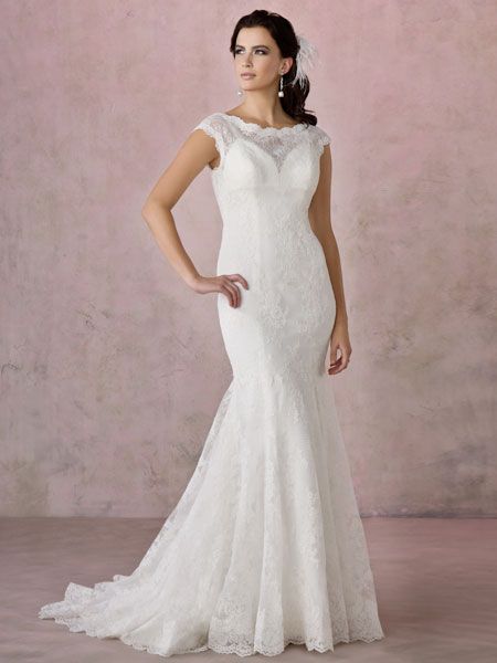 wedding dress mermaid cut