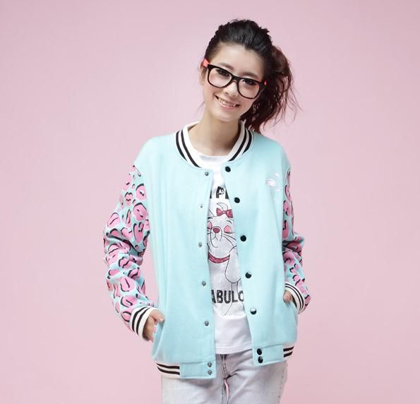 Light Color Design Lady's Baseball Jackets Women's Sports Jacket Coats Ladies Casual Coat In Blue From Qingnuansiji, $303.61 | Dhgate.Com