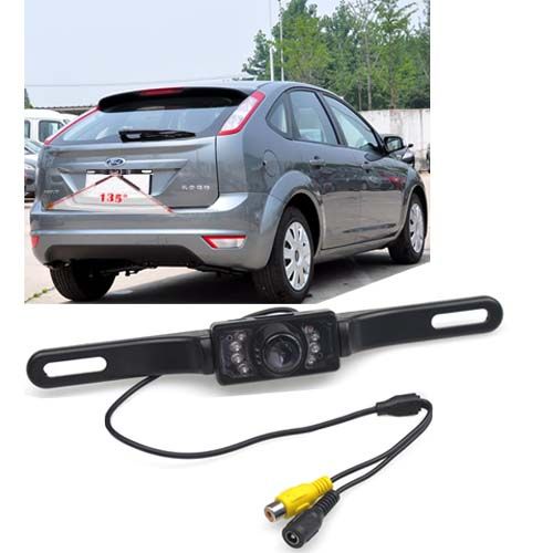 Waterproof Car vehicle Rear View Camera Back Up IR cam night vision Free Shipping