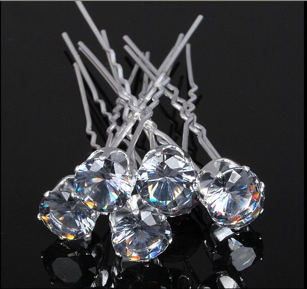 2017 Crystal Hair Pins. Fashion Faux Diamond Hair Pins,Wedding Party