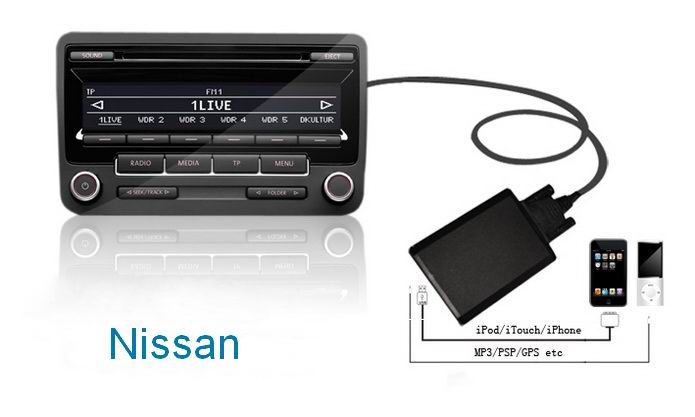 2007 Nissan murano ipod adapter