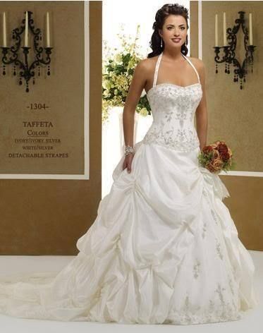 size 16 wedding dress