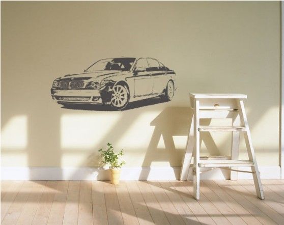 Wholesale FASHION carved wall decor murals decals art home sticker ...