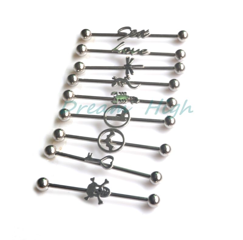 2017 Long Industry Earring Ear Piercing Expander Different Styles