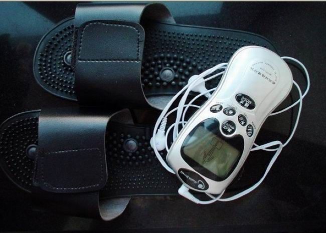 massager slipper for digital therapy machine ,tens machine ,tens massager,Foot massager, slipper.