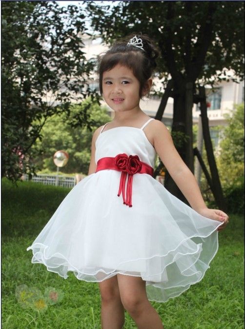 Wedding apparel flower girl dress