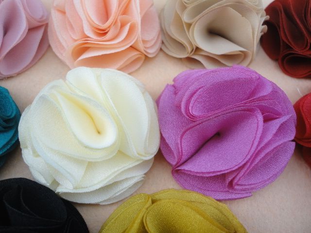 Silk mini wedding flowers
