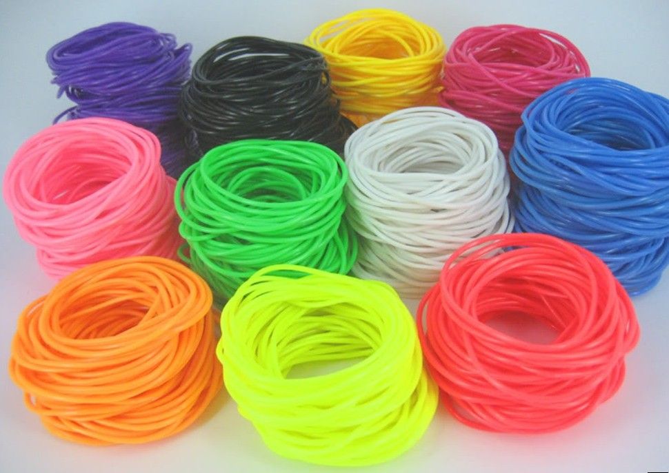 X Mixed Gummy Bands Bracelets Shag Rubber Gummies Colorful Rubber Band