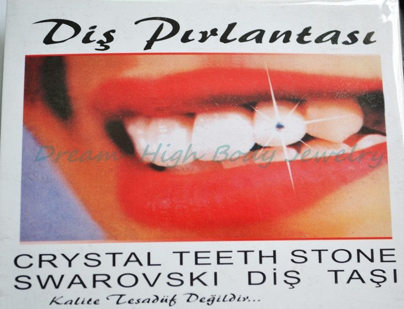 2017 Sparkles Teeth Jewelry Temporary Tooth Jewels Crystal Diamond