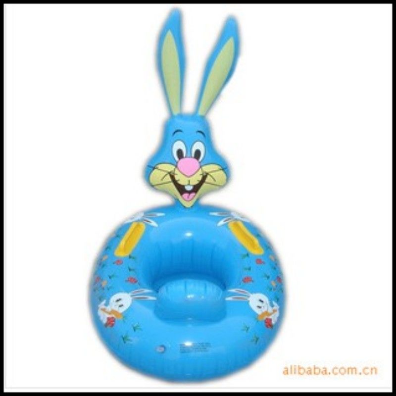 float Bunny inflatable baby swimming boat / swim ring baby swim ring 