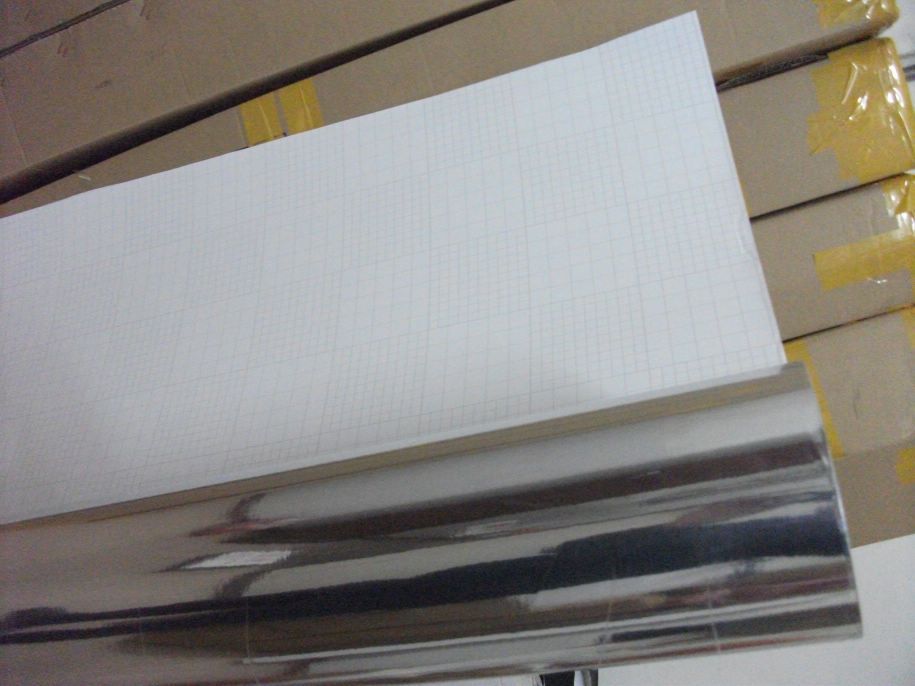 2017 Air Release Car Wrapping Silver Foil Vinyl Wrap Air Free Bubble