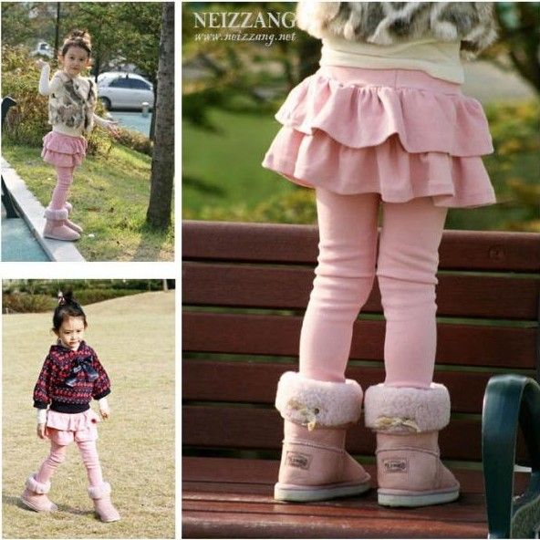 Discount Girls' Leggings & Tights With Skirts Children's Skirt Girls