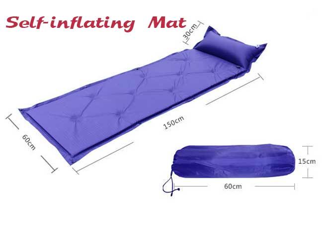 Inflatable Sleeping Bag Pad Inflatable Sleeping Bag Pad