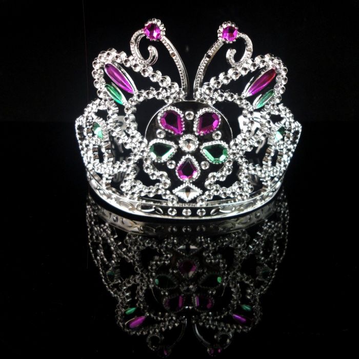 Plastic Tiara Crown for Baby Childrens Hair Tiara Little Queen's Tiara