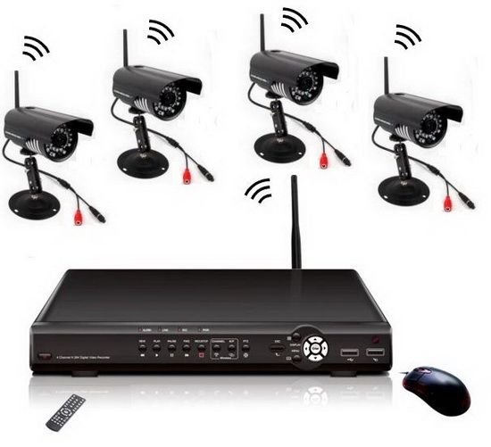2017 Wireless Dvr Mobile Phone Monitoring Wireless Security