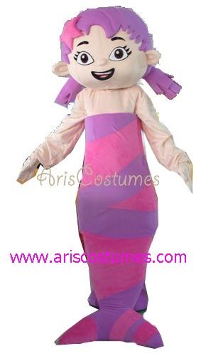 Bubble Guppies Oona Mascot Costume Carnival Costumes Cartoon Wear Characters Party Costumes ...