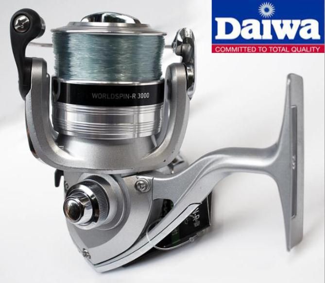 Daiwa Worldspin R 3000 Fishing Reels Spinning Wheel Fishing Line Wheels Fishing Gear Fishing