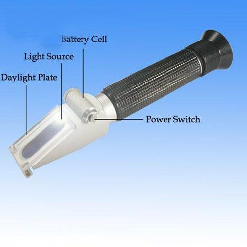 2017 Handheld Refractometer Polarimeter For Brix 080 090 Brix Meter