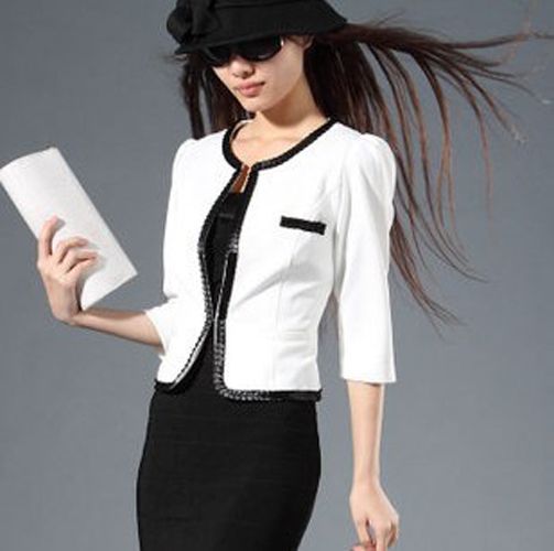 Womens Coat Clothing Fitted Knitted Cotton Cardigan Casual Suits ...