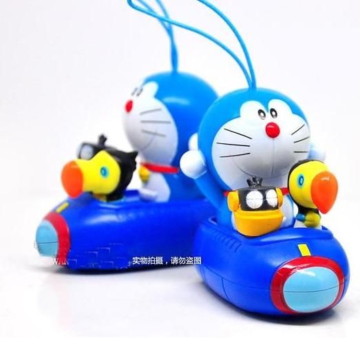 Doraemon Nobita and the Island of Miracles PVC Figures Toy In Pullback 