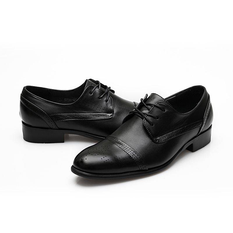 Men's Black Dress Shoes 2012 Summer Fashion Italian Style Business ...