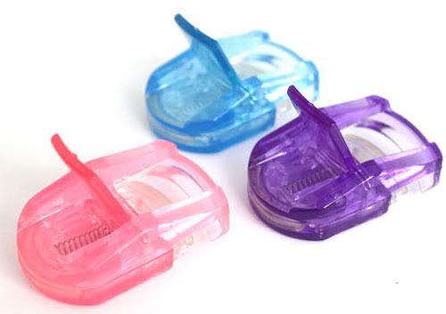 Eyebrow Tools Korean Fashion Lovely Small Portable Mini Eyelash Curler Makeup Tool#-W2