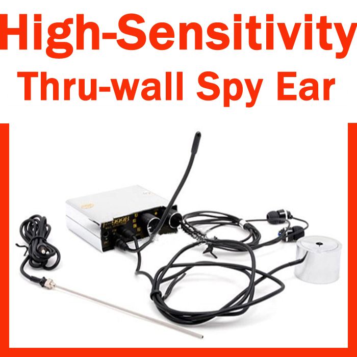 F 999b High Sensitive Thru Wall Spy Ear Voice Monitor Listening Through Walls Surveillance