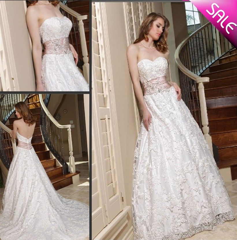 Romantic wedding dress