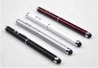 Wholesale 50pcs in Laser Capacitive Stylus Touch Stylish Pen For Teaching Cellphone phone iphone