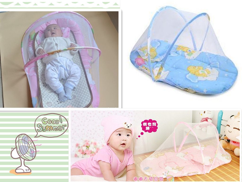 Clippasafe Cot Insect Net Infant Crib Mosquito Net Baby Safety Net,Easy