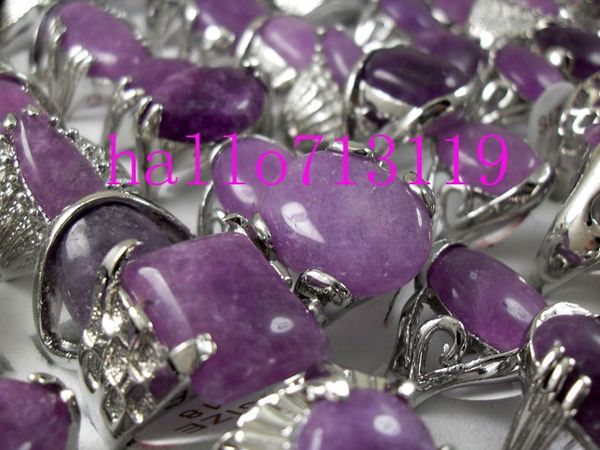 Серебряная пластина Аметист Фиолетовый Природа Камень Кольца Женщины Rhinestone цвет
Серебряная пластина Аметист Фиолетовый Природа Камень Кольца Женщины Rhinestone цвет