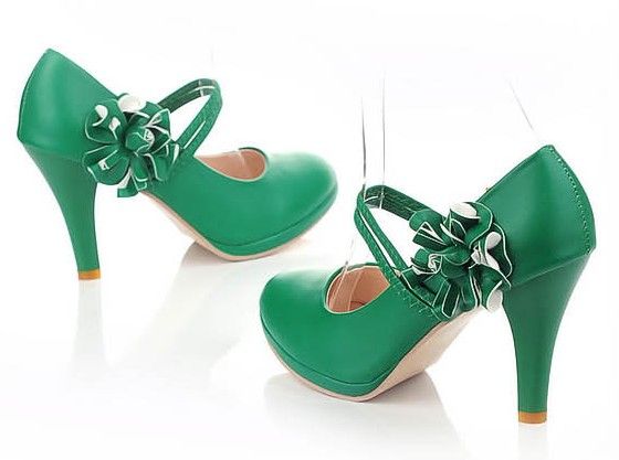 Fashion Dress Shoes , High Heels, Bridal Shoes , Flowers Strap Shoes ...