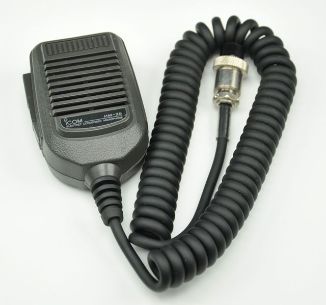 Hm 36 Hand Microphone Mic For Radio Ic 78 Ic 718 Ic 761 Ic 765 Ic 7200 Ic 820h Ic 275 Ic