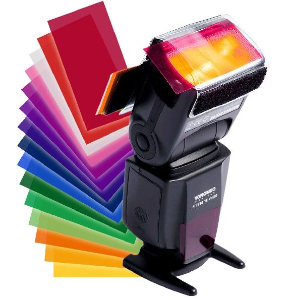 2017 12 Multi Colors Photography Shoot Square Color Filters Kit For