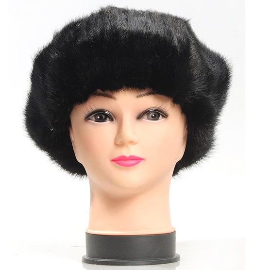 2017 Wholesale Fur Hats,Ladies Mink Fur Hats,Winter/Older Women Fur Cap