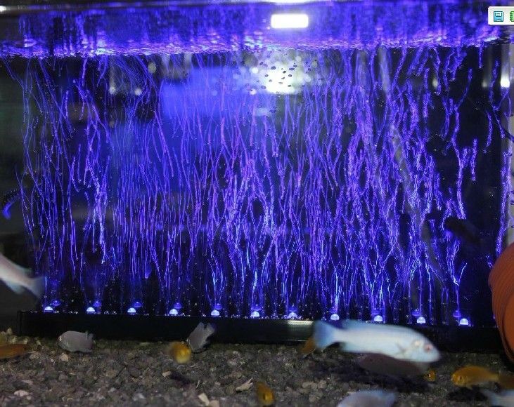 2016 Aquarium Turtle Reptile Colourful 12 Led Light 16cm Underwater Air