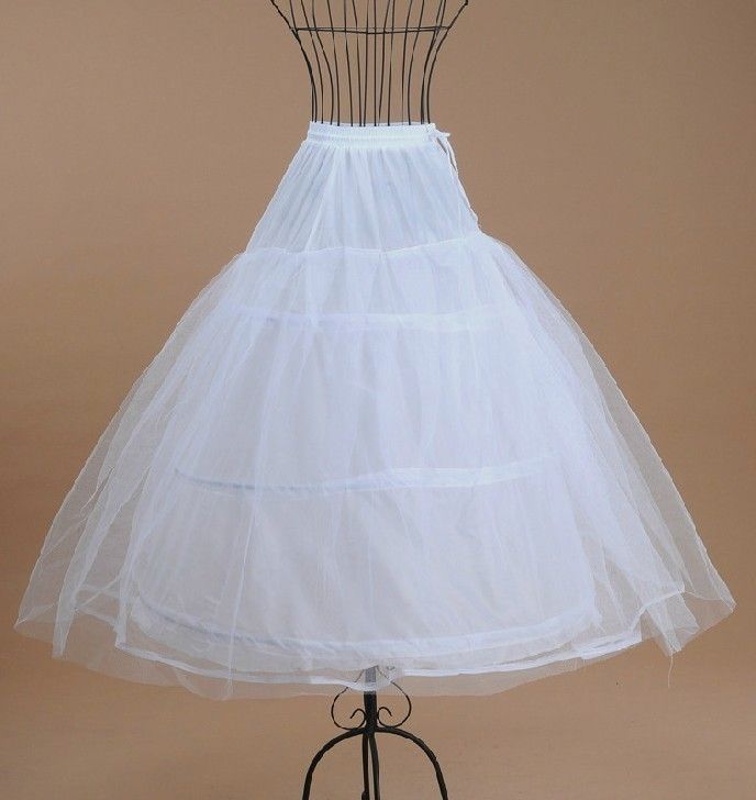 Free Hipping Wedding Flower Girl Dress Petticoat Slip Underskirt