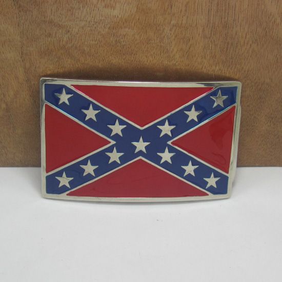 Bucklehome Rebel Belt Buckle Confederate Belt Buckle With Silver Finish Fp 01196 Buckle Coupon ...