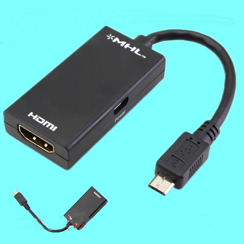 New MINI MHL USB TO HDMI Cable FIT SAMSUNG PHONE Universal Cable Micro