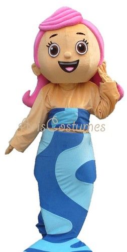 Bubble Guppies Character Molly Mascot Costume Cartoon Costumes Party ...