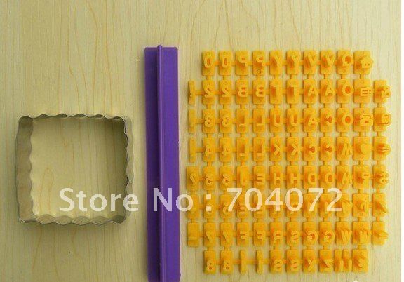 2017 Cookie Mold Cake Decorating Tools Letter Cookie ...