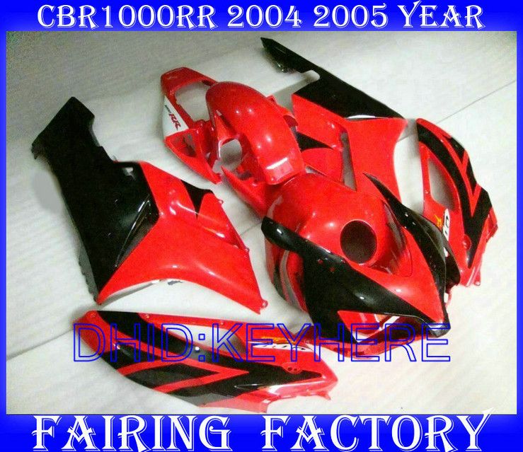 Red black Injection mold fairings for Honda CBR1000RR 2004 2005 CBR1000 CBR 1000RR 04 05 fairing kit, Same as picture
Red black Injection mold fairings for Honda CBR1000RR 2004 2005 CBR1000 CBR 1000RR 04 05 fairing kit, Same as picture