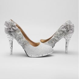 Bridal High Heels Shoes Wedding Bridesmaid Shoes Party Shoe Size gt gt
