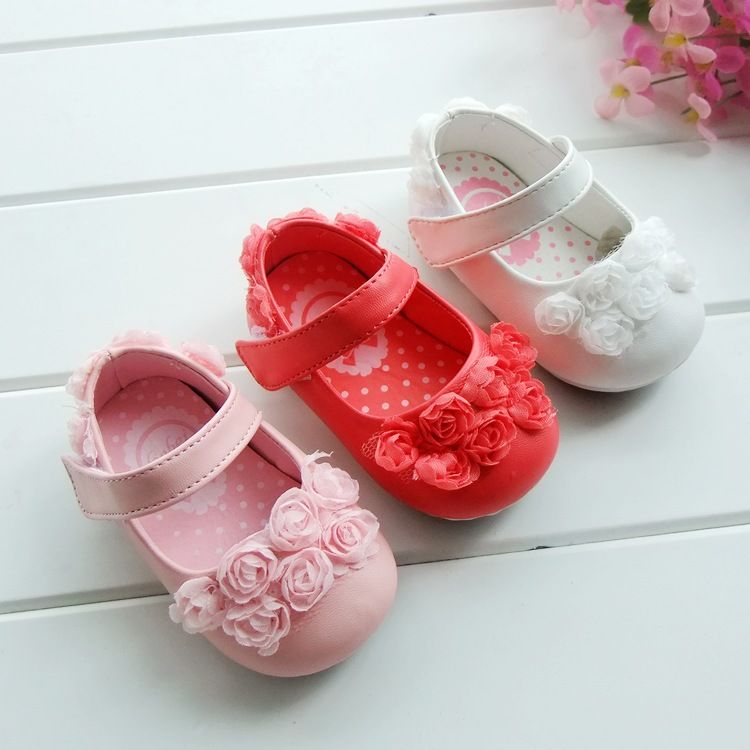 New Baby Girl's SoftSled Shoes Girls Princess Shoes Nonslip Toddler