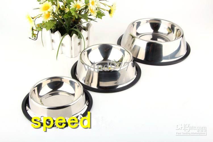 Metal Dog Bowl Rubber Ring Metal Dog Bowl Rubber Ring