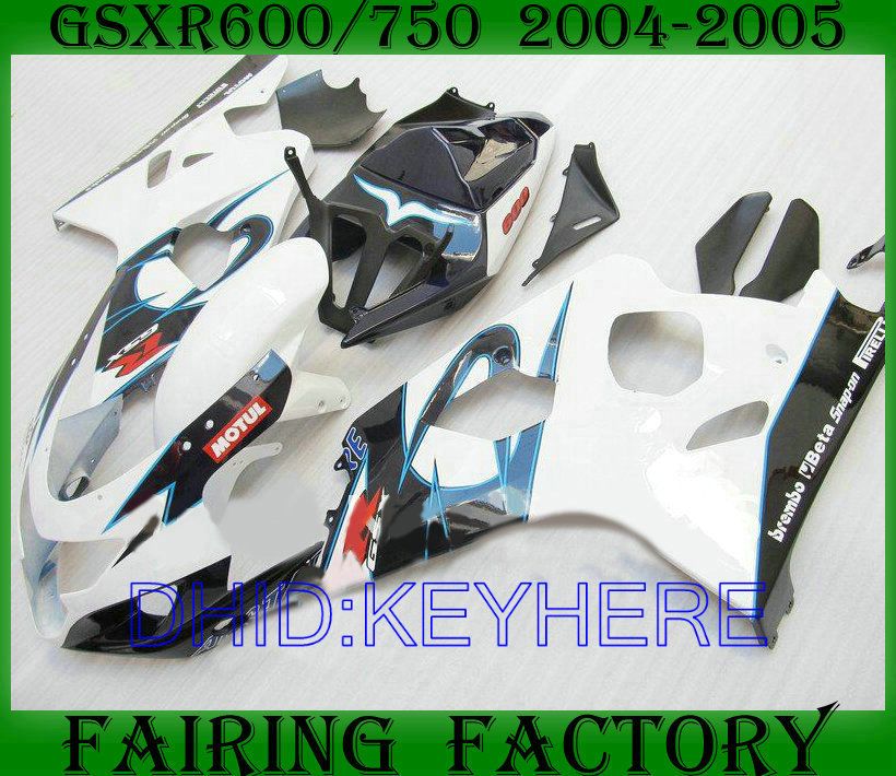 Alstare bodywork kit for SUZUKI GSXR 600 750 2004 2005 GSX R600 GSXR600 GSXR750 04 05 K4 fairings, Same as picture
Alstare bodywork kit for SUZUKI GSXR 600 750 2004 2005 GSX R600 GSXR600 GSXR750 04 05 K4 fairings, Same as picture