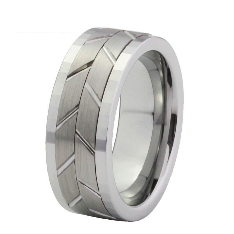 Wholesale - -Cheap Grooved Spinner Tungsten Carbide Wedding Bands High ... Wholesale - -Cheap Grooved Spinner Tungsten Carbide Wedding Bands High ...