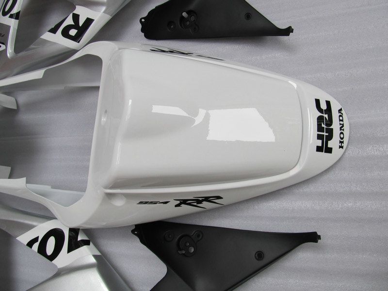White silver Repsol Fairings kit for Honda CBR900RR 954 CBR CBR954RR CBR954 2002 2003 02 03 motorcycle fairing